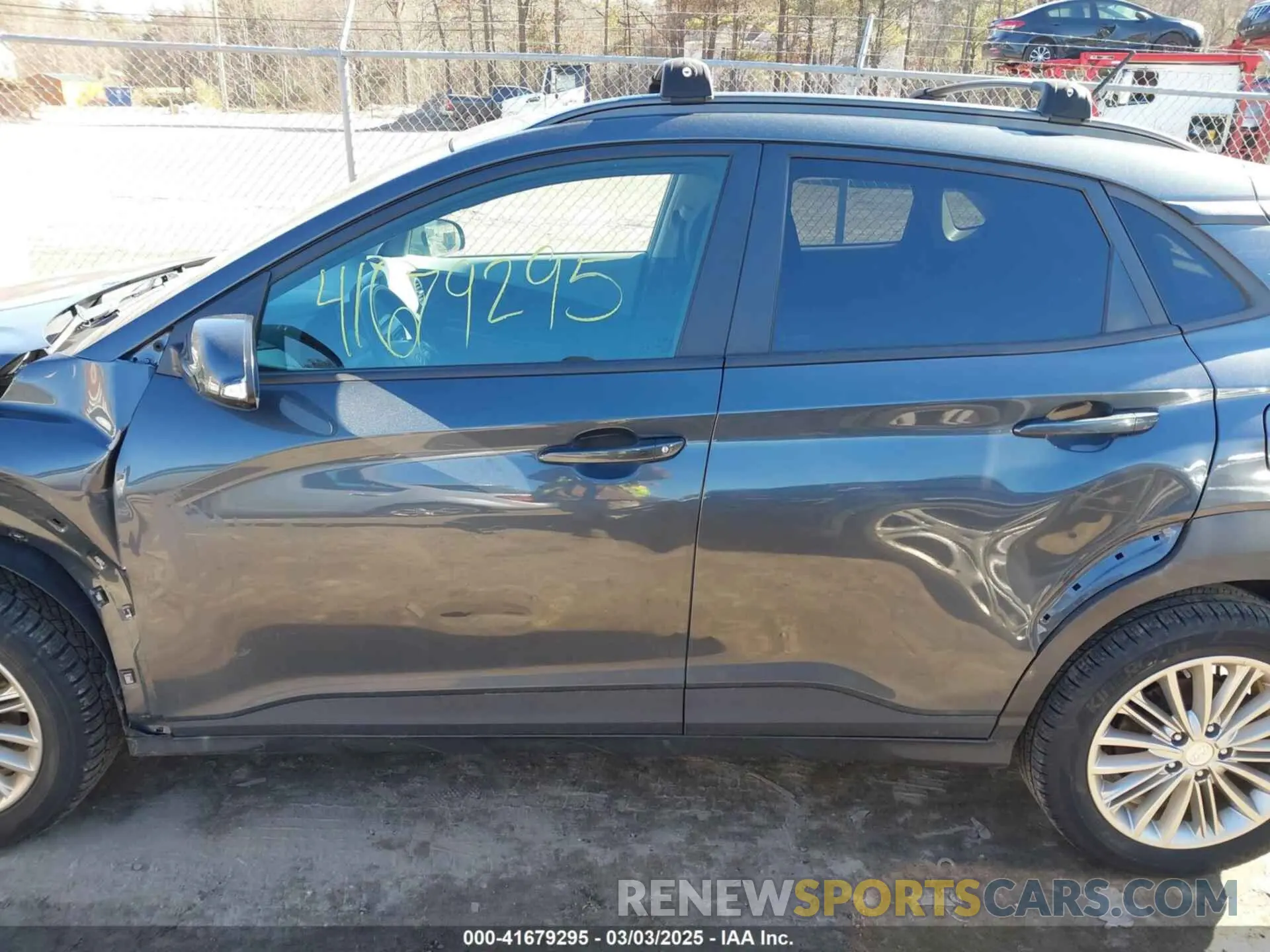 14 Photograph of a damaged car KM8K2CAA2MU600671 HYUNDAI KONA 2021