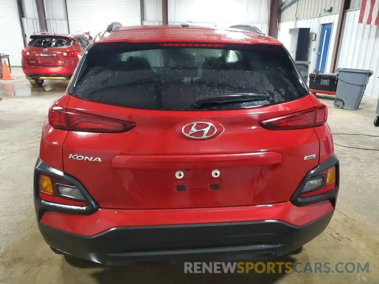 6 Photograph of a damaged car KM8K2CAA2MU658828 HYUNDAI KONA 2021