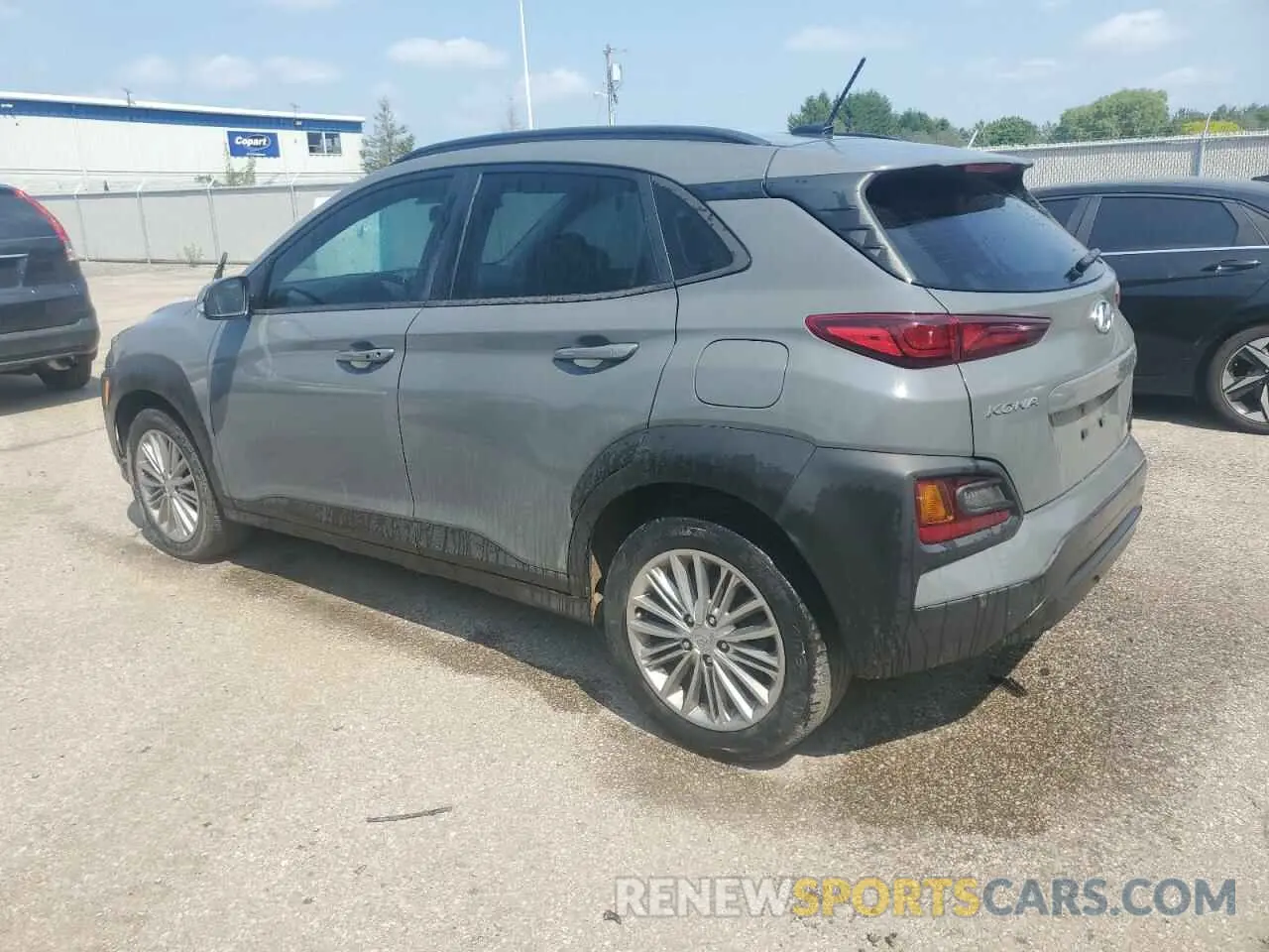 2 Photograph of a damaged car KM8K2CAA2MU669554 HYUNDAI KONA 2021