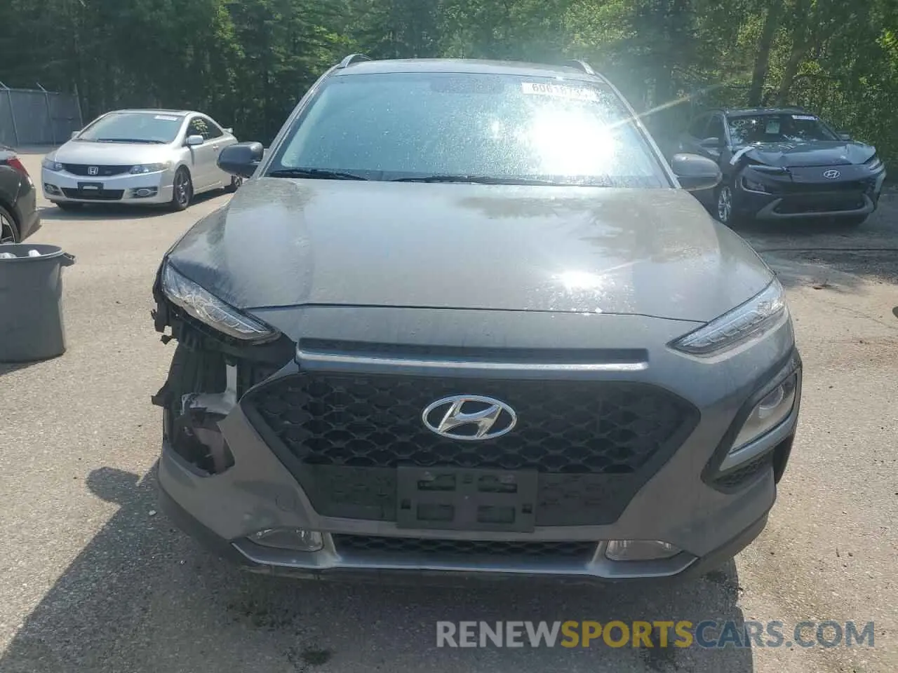 5 Photograph of a damaged car KM8K2CAA2MU669554 HYUNDAI KONA 2021