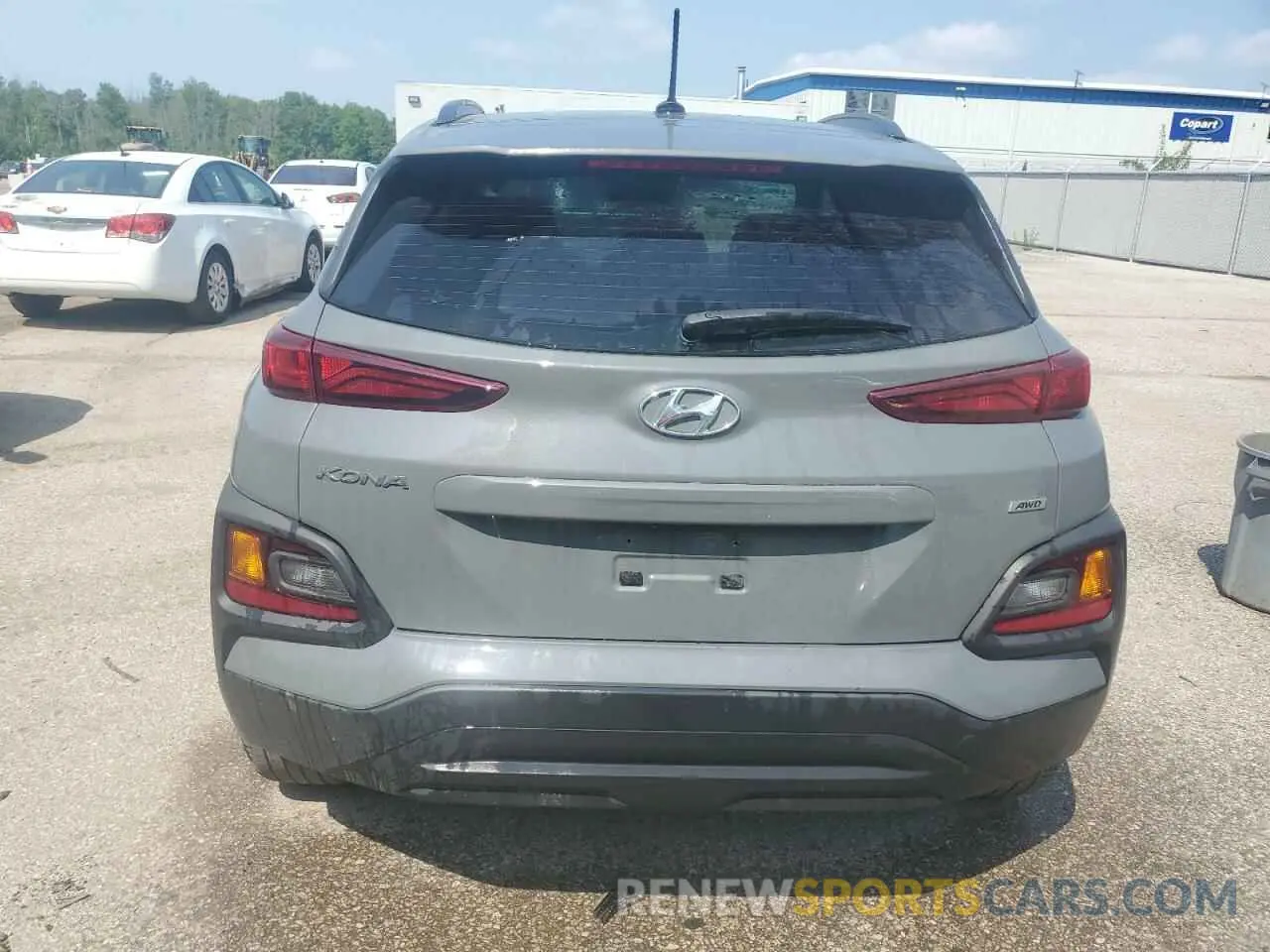 6 Photograph of a damaged car KM8K2CAA2MU669554 HYUNDAI KONA 2021