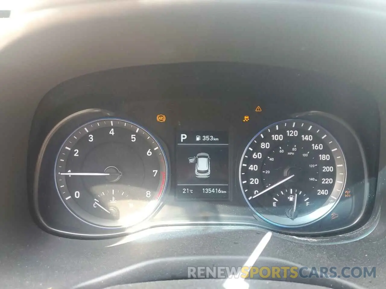 9 Photograph of a damaged car KM8K2CAA2MU669554 HYUNDAI KONA 2021