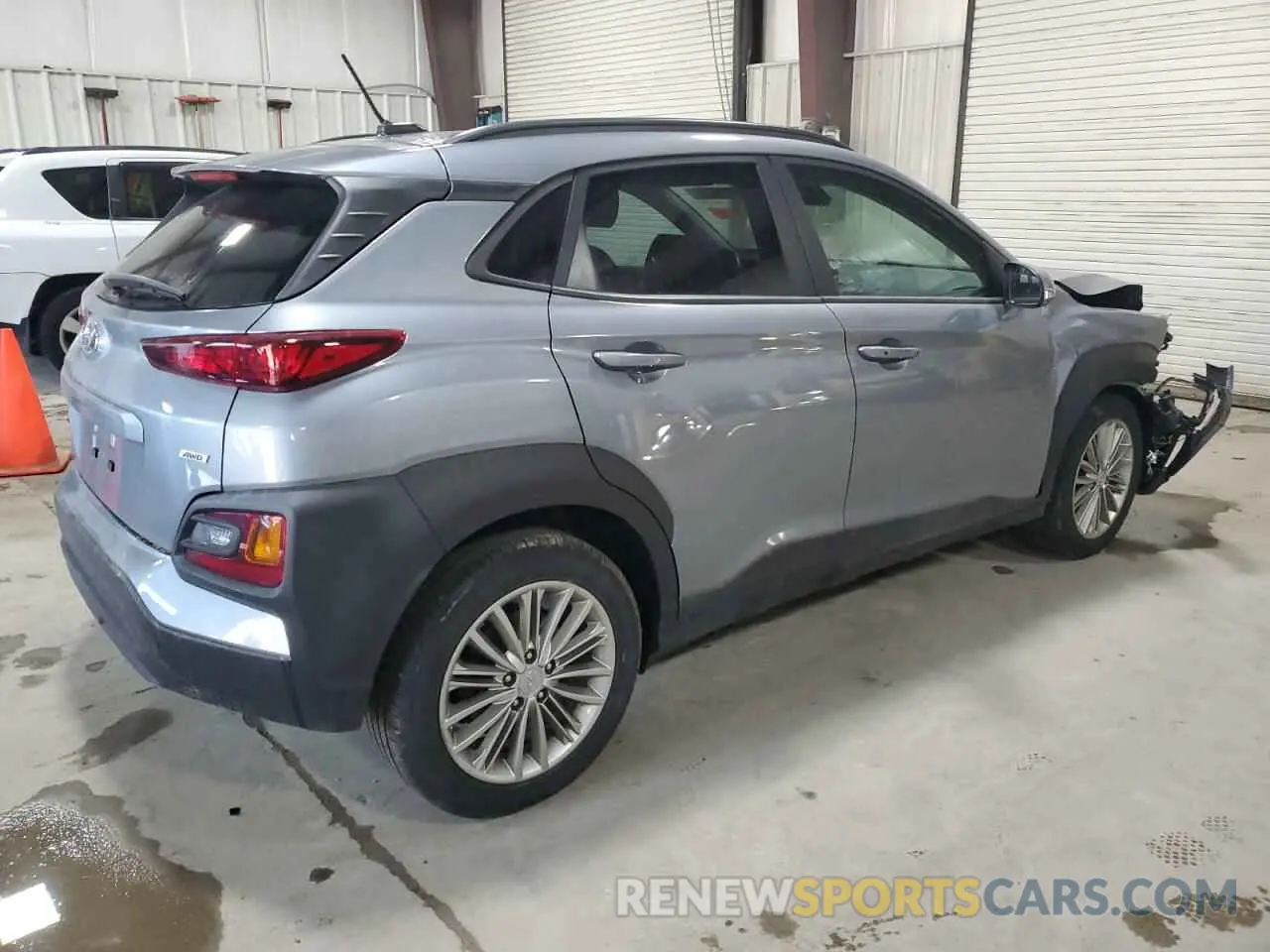 3 Photograph of a damaged car KM8K2CAA2MU708630 HYUNDAI KONA 2021