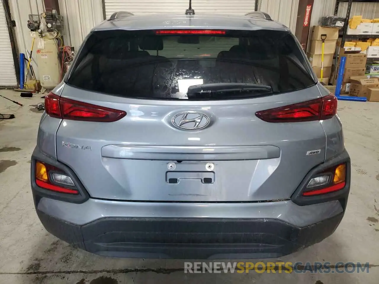 6 Photograph of a damaged car KM8K2CAA2MU708630 HYUNDAI KONA 2021