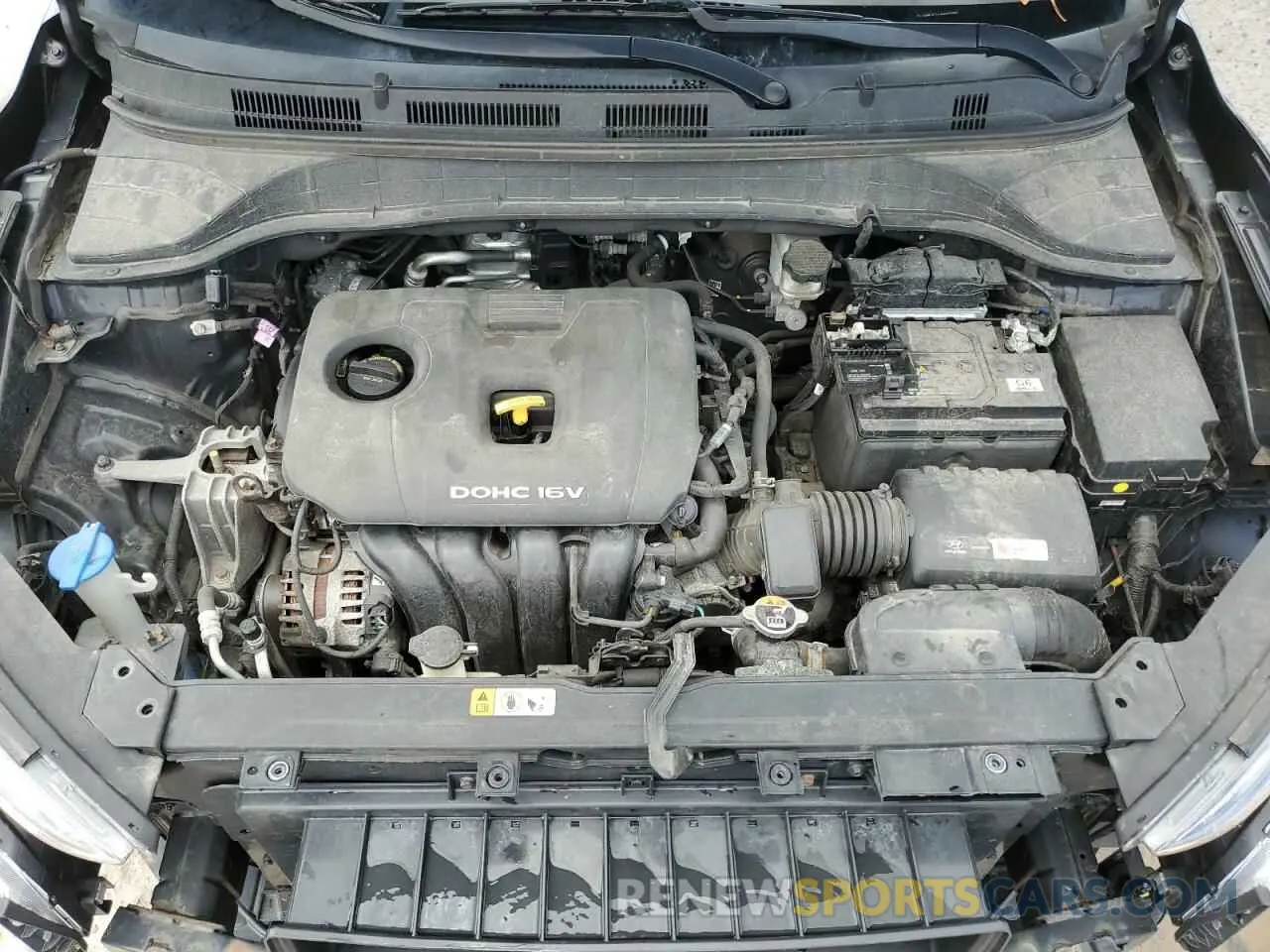 12 Photograph of a damaged car KM8K2CAA4MU611980 HYUNDAI KONA 2021