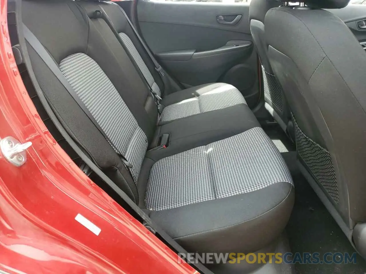 10 Photograph of a damaged car KM8K2CAA4MU716647 HYUNDAI KONA 2021