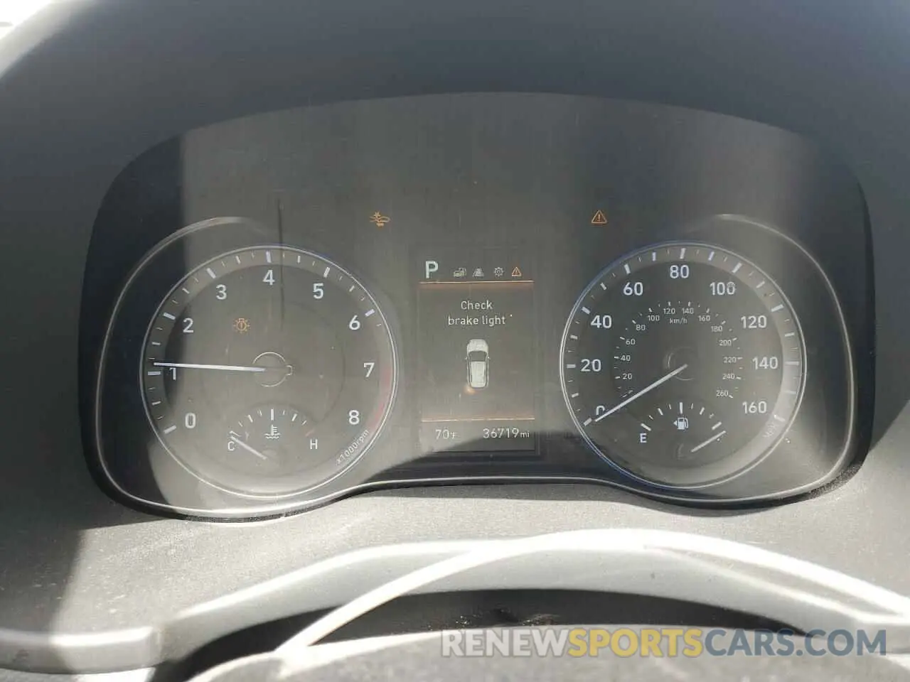 9 Photograph of a damaged car KM8K2CAA4MU716647 HYUNDAI KONA 2021