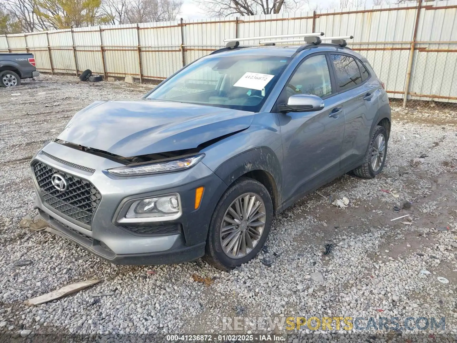 2 Photograph of a damaged car KM8K2CAA6MU690360 HYUNDAI KONA 2021