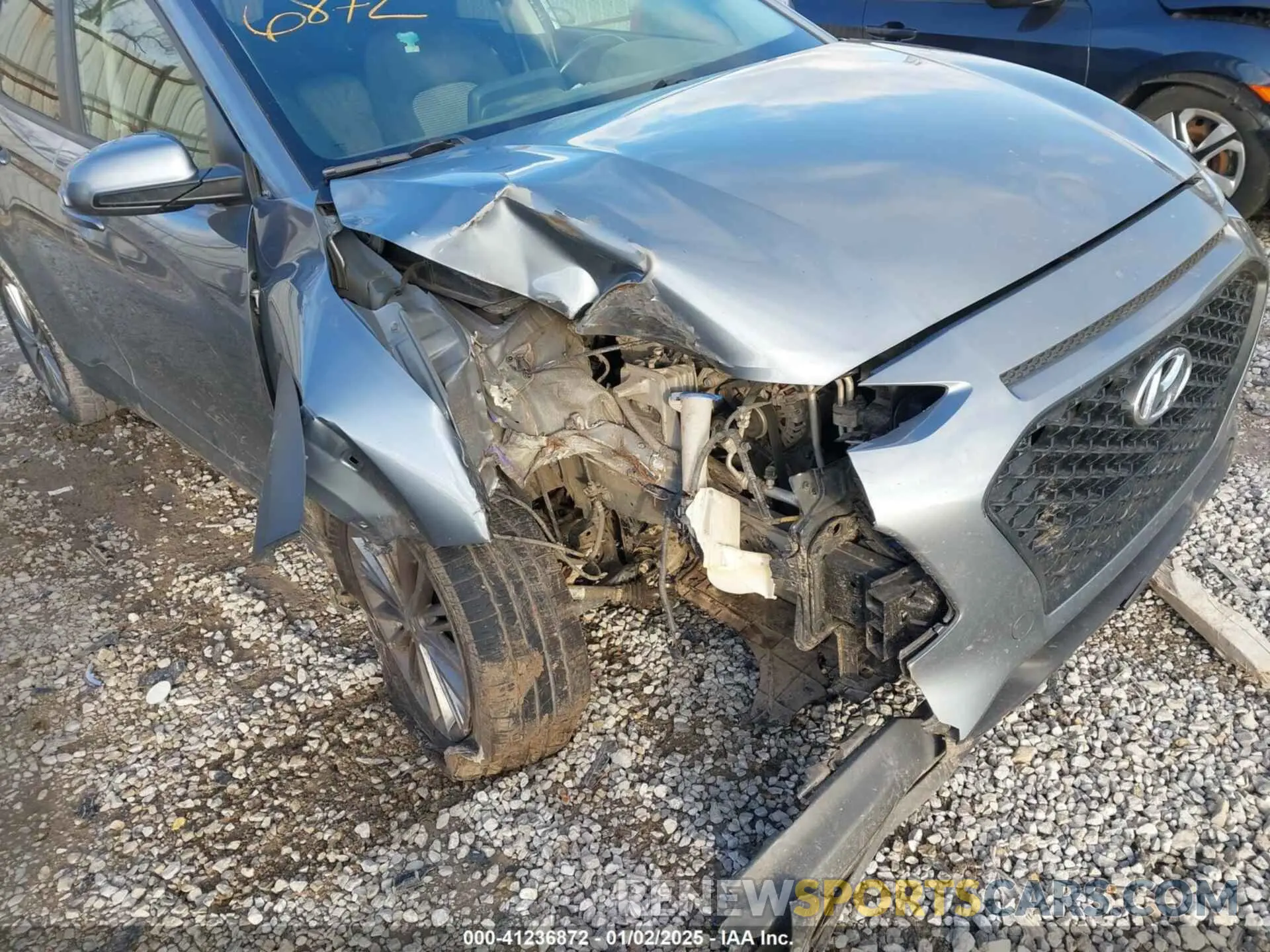 6 Photograph of a damaged car KM8K2CAA6MU690360 HYUNDAI KONA 2021