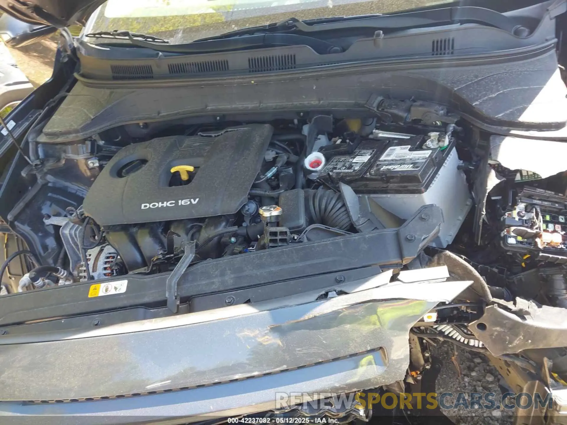 10 Photograph of a damaged car KM8K2CAA7MU609558 HYUNDAI KONA 2021