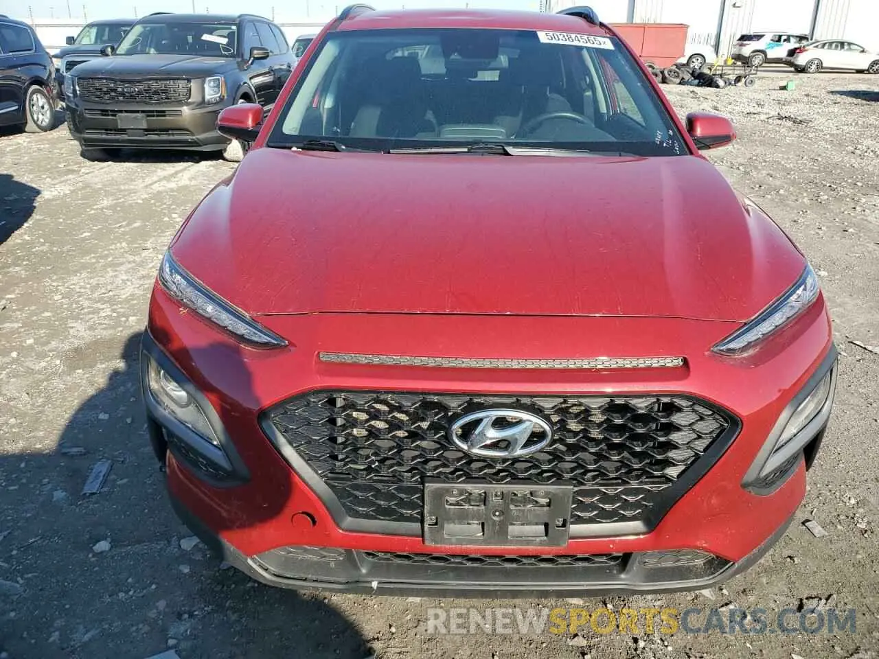 5 Photograph of a damaged car KM8K2CAA7MU649753 HYUNDAI KONA 2021