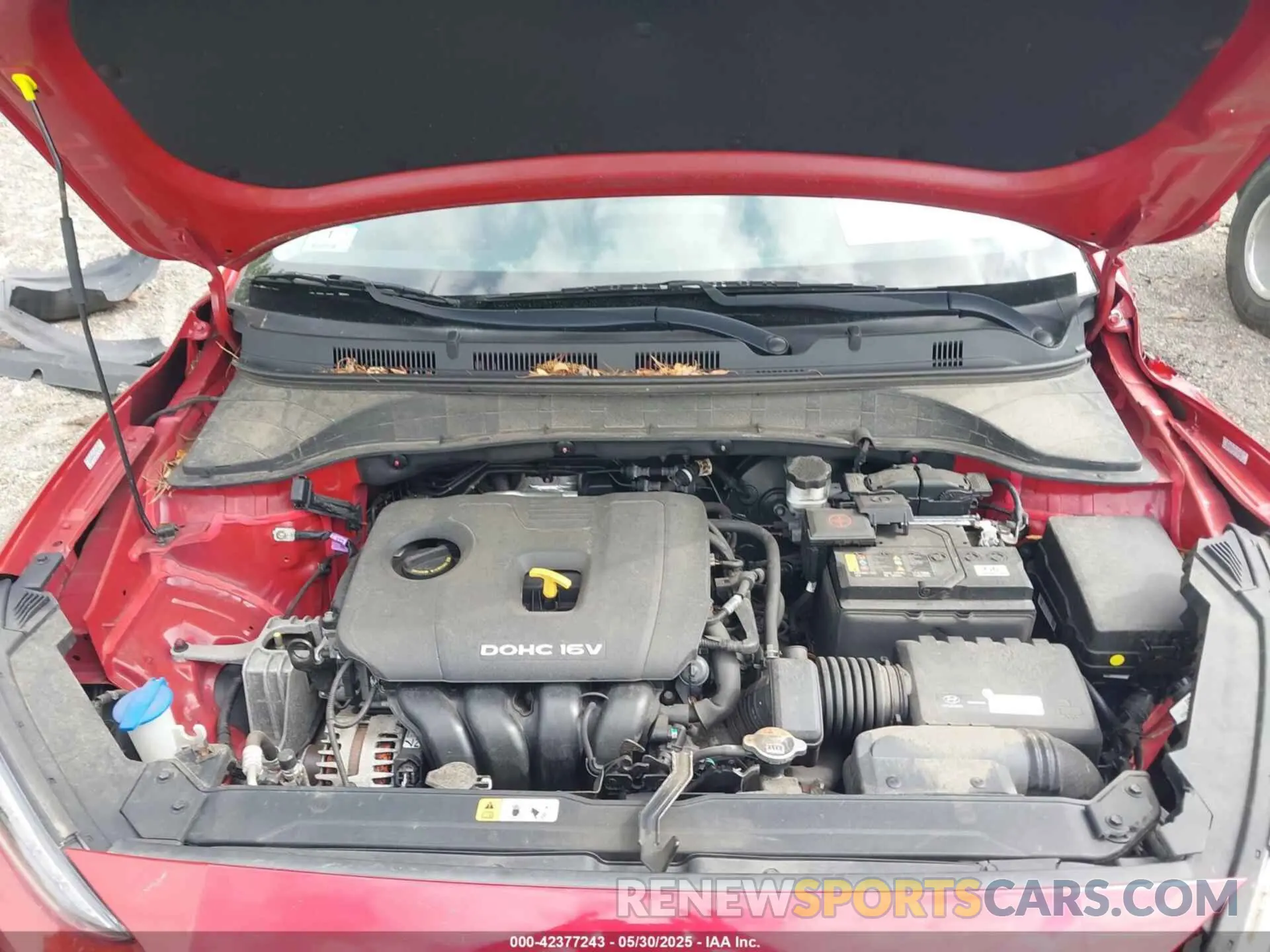 10 Photograph of a damaged car KM8K2CAA7MU658825 HYUNDAI KONA 2021