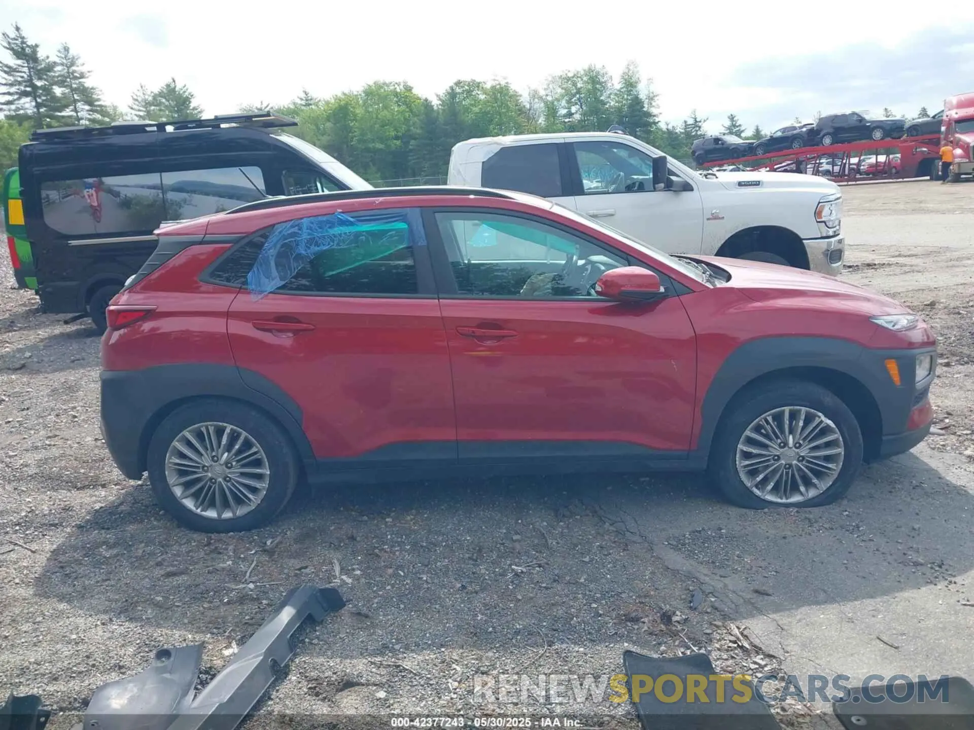14 Photograph of a damaged car KM8K2CAA7MU658825 HYUNDAI KONA 2021
