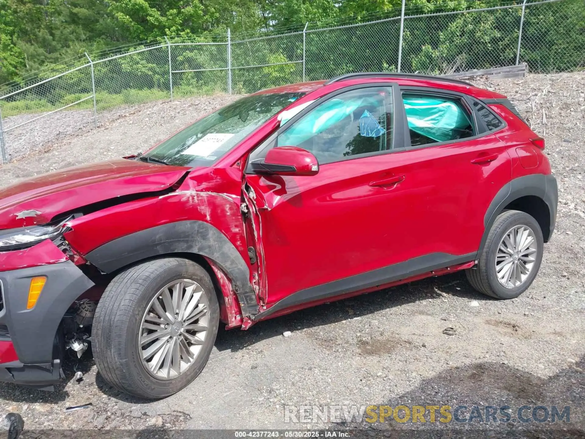 15 Photograph of a damaged car KM8K2CAA7MU658825 HYUNDAI KONA 2021