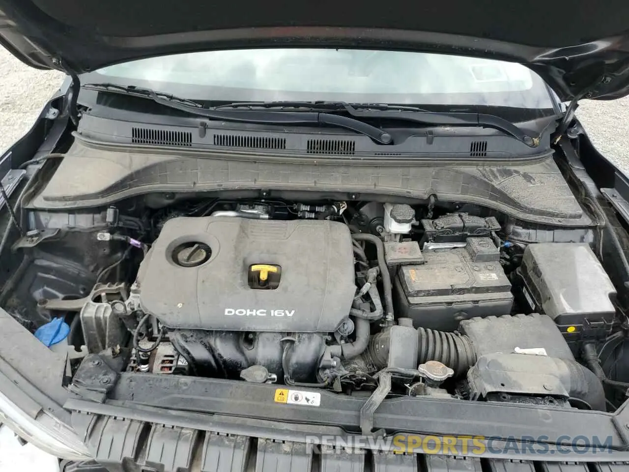 12 Photograph of a damaged car KM8K2CAA7MU687130 HYUNDAI KONA 2021