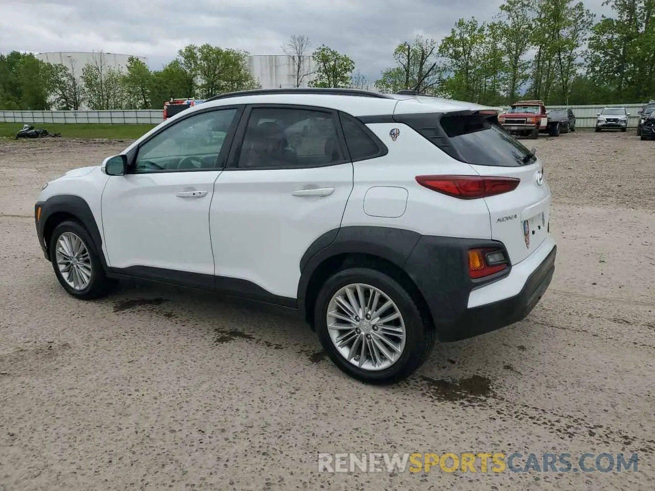 2 Photograph of a damaged car KM8K2CAA7MU699665 HYUNDAI KONA 2021