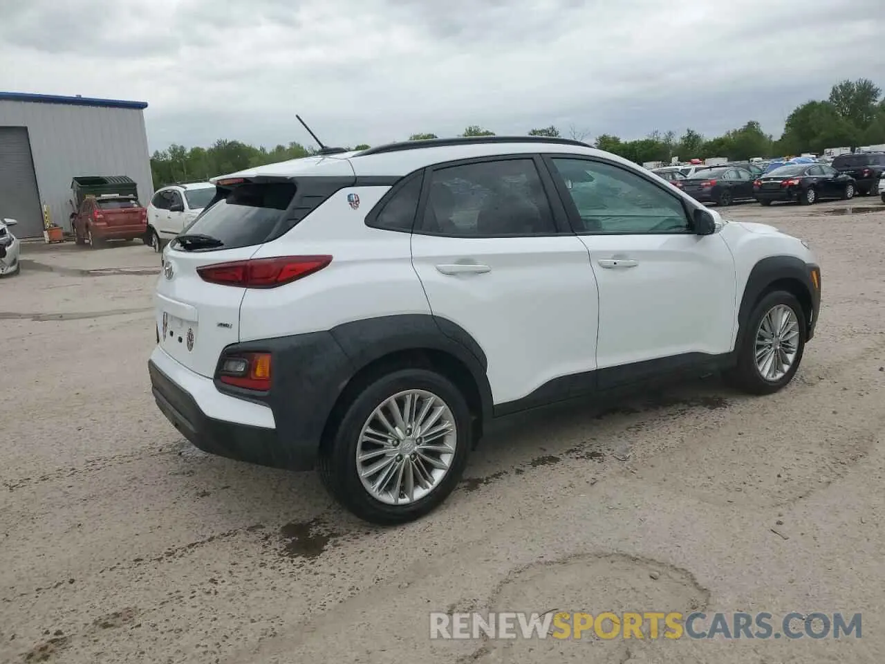 3 Photograph of a damaged car KM8K2CAA7MU699665 HYUNDAI KONA 2021