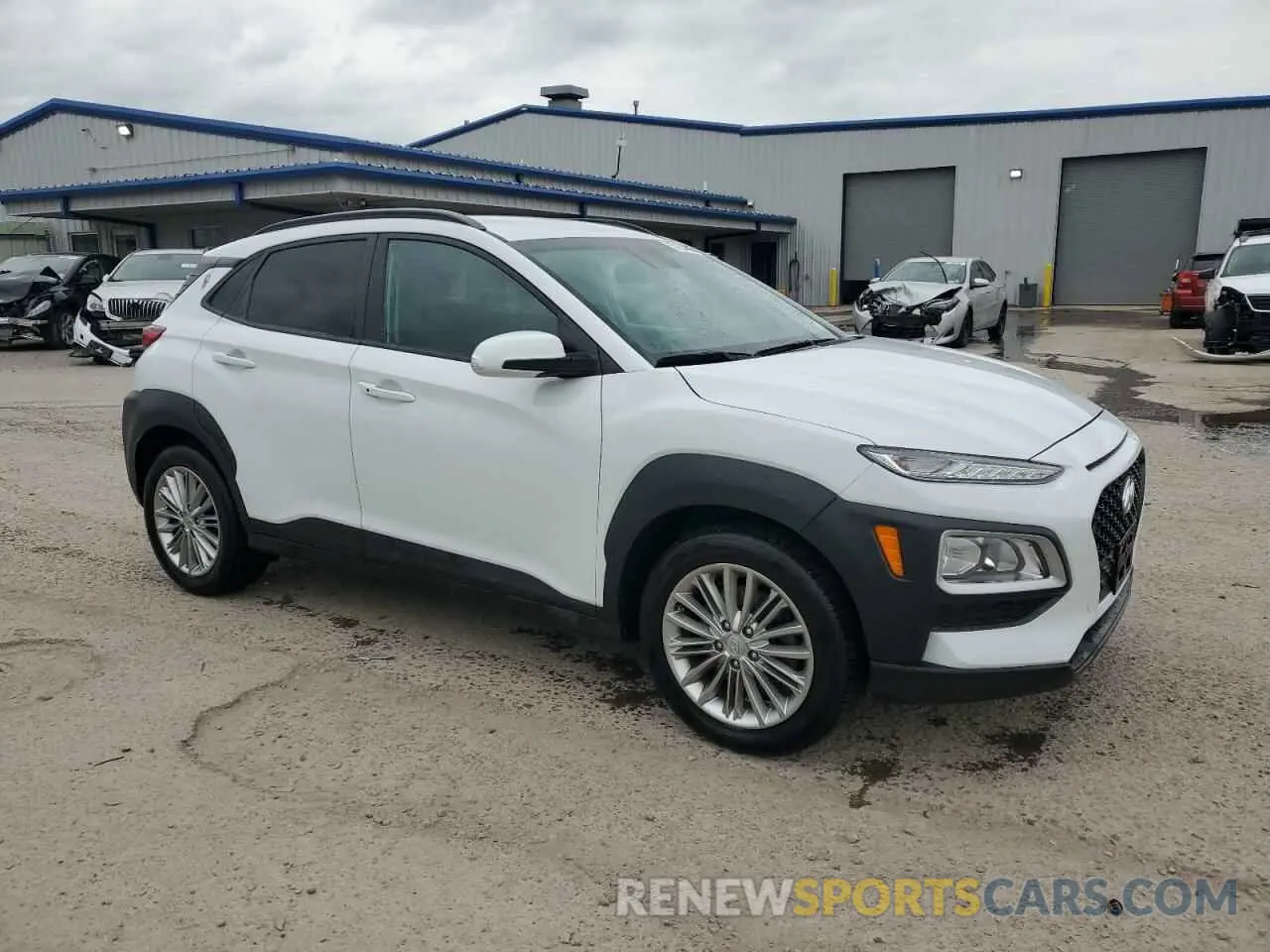 4 Photograph of a damaged car KM8K2CAA7MU699665 HYUNDAI KONA 2021