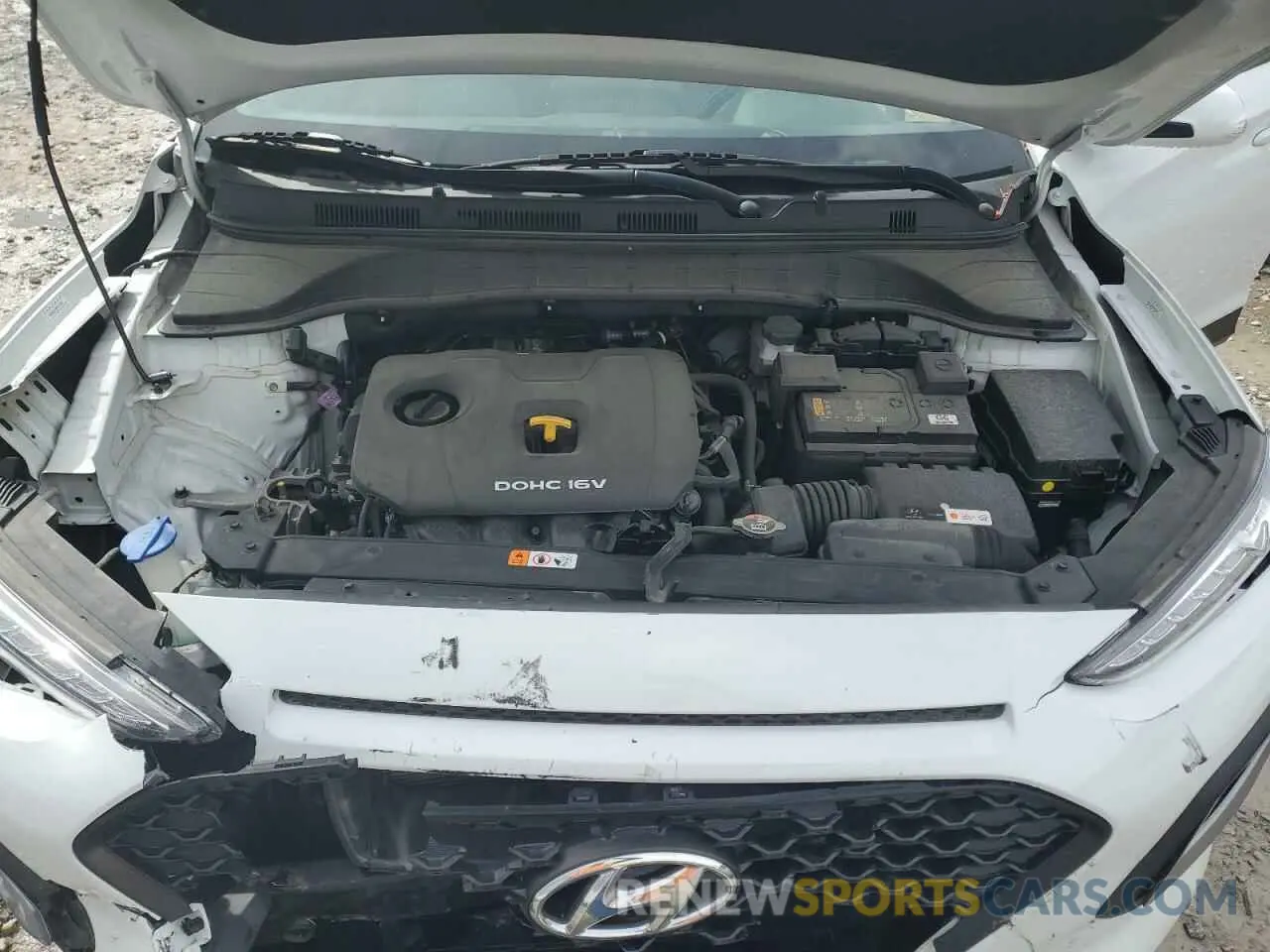 13 Photograph of a damaged car KM8K2CAA8MU599364 HYUNDAI KONA 2021