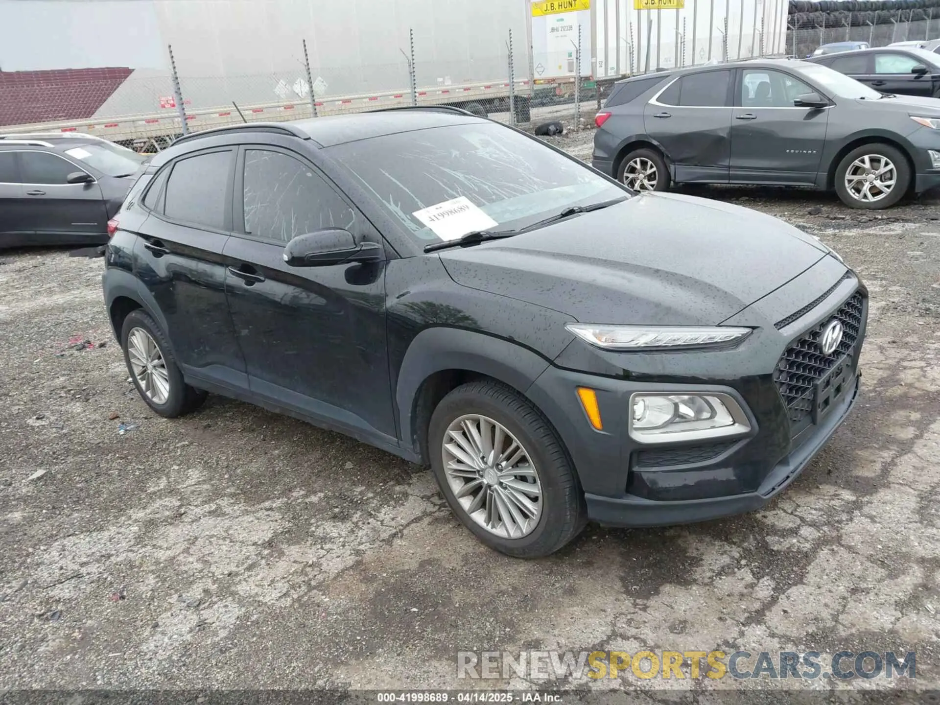 1 Photograph of a damaged car KM8K2CAA8MU614249 HYUNDAI KONA 2021