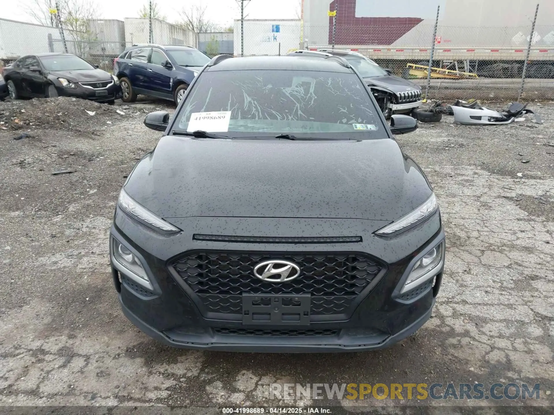 11 Photograph of a damaged car KM8K2CAA8MU614249 HYUNDAI KONA 2021