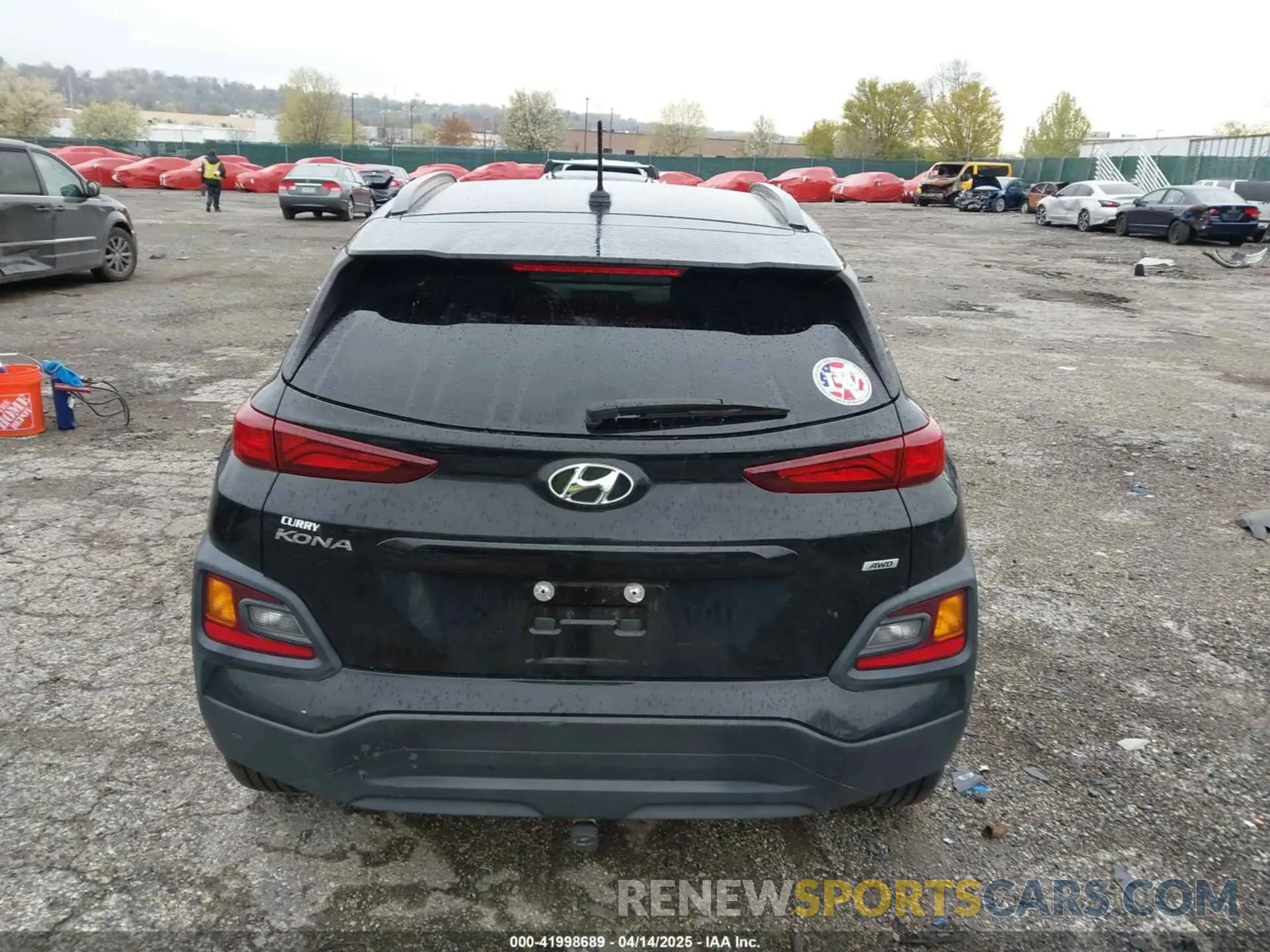 15 Photograph of a damaged car KM8K2CAA8MU614249 HYUNDAI KONA 2021