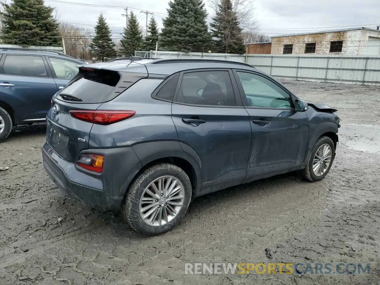 3 Photograph of a damaged car KM8K2CAA8MU688965 HYUNDAI KONA 2021