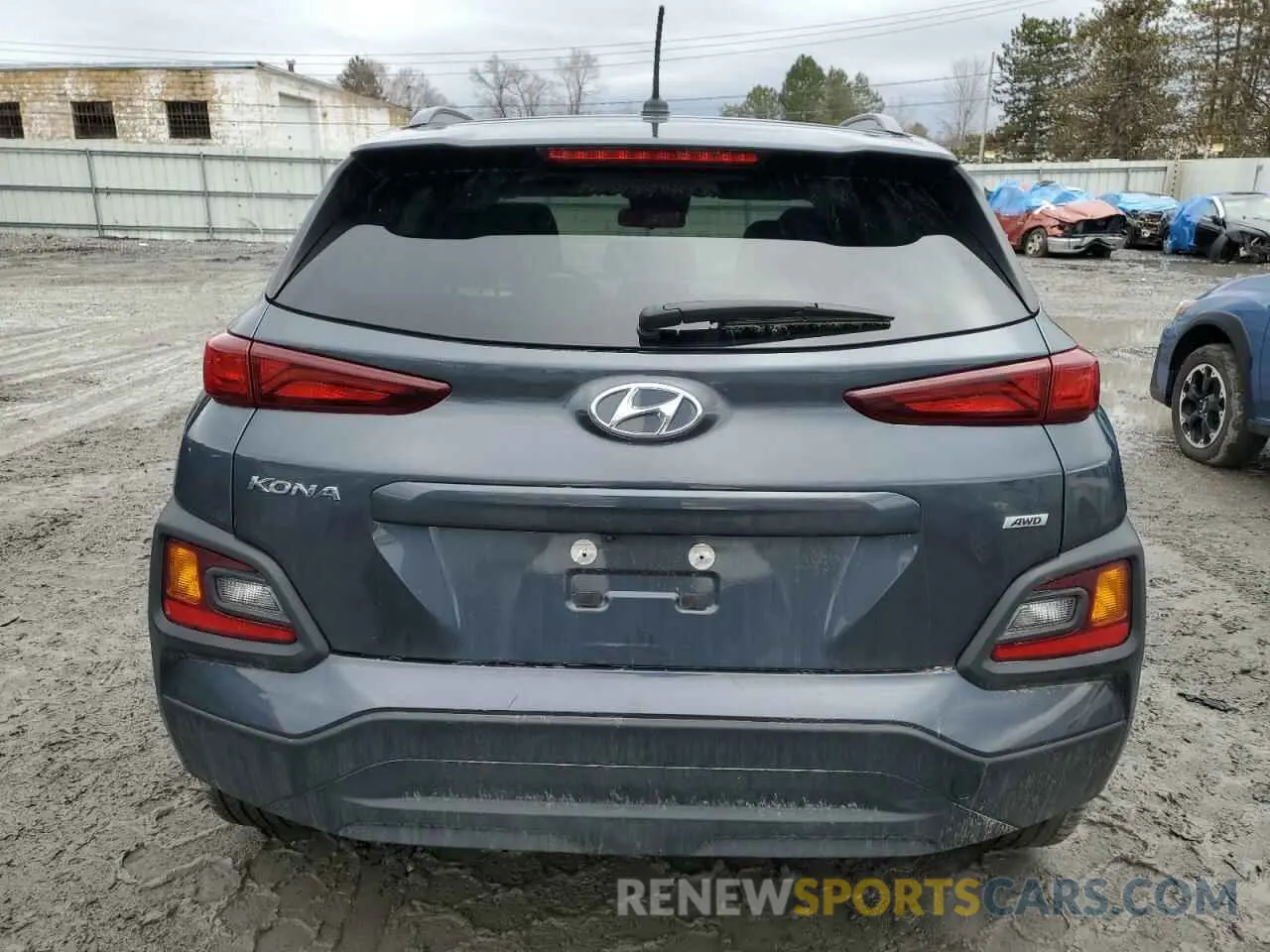 6 Photograph of a damaged car KM8K2CAA8MU688965 HYUNDAI KONA 2021
