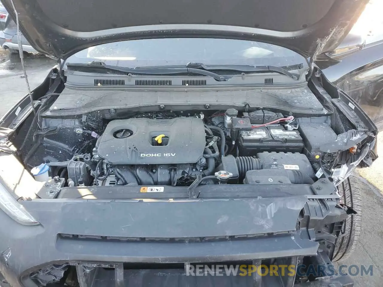 11 Photograph of a damaged car KM8K2CAAXMU607349 HYUNDAI KONA 2021