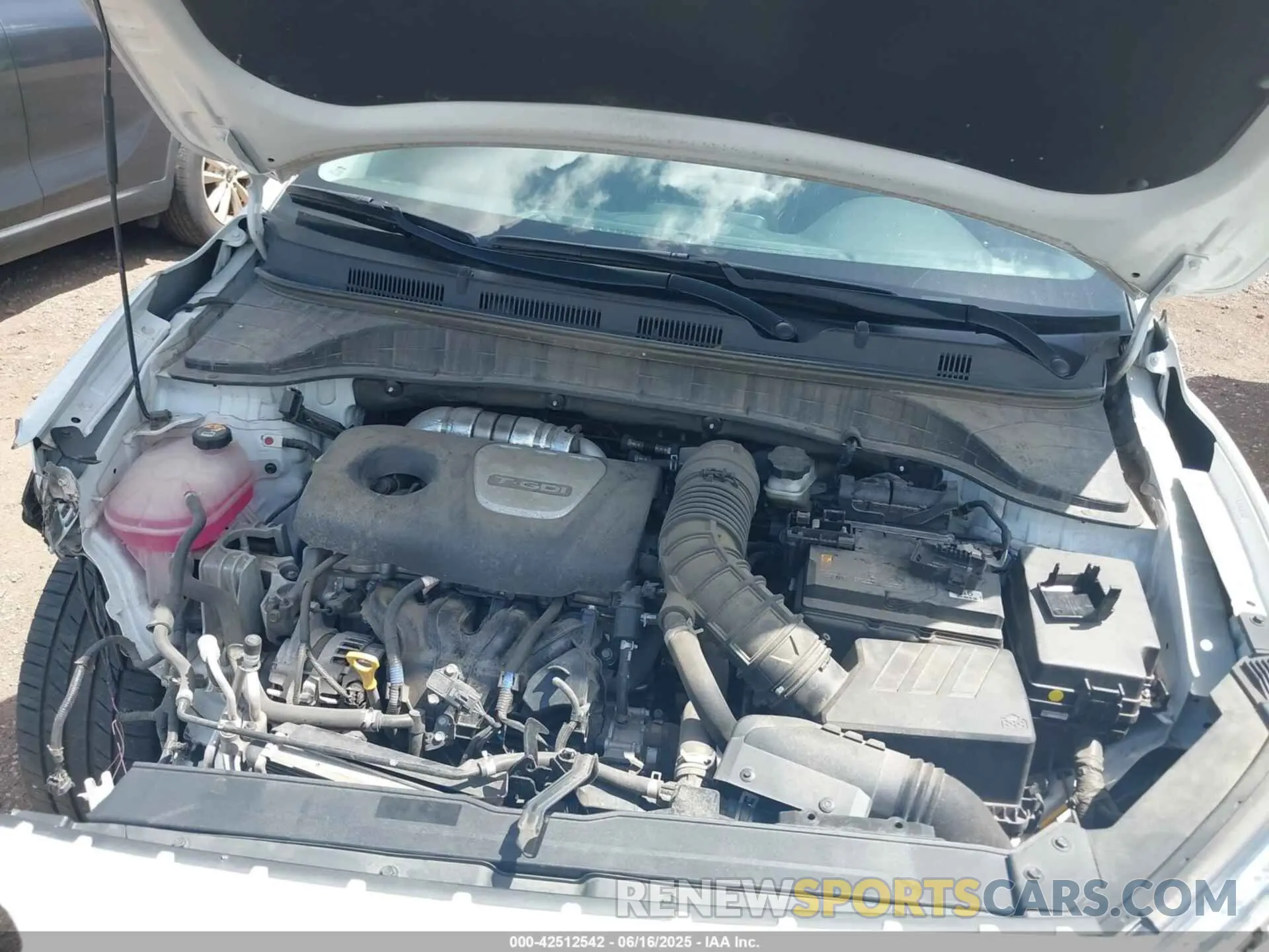 10 Photograph of a damaged car KM8K33A50MU661968 HYUNDAI KONA 2021