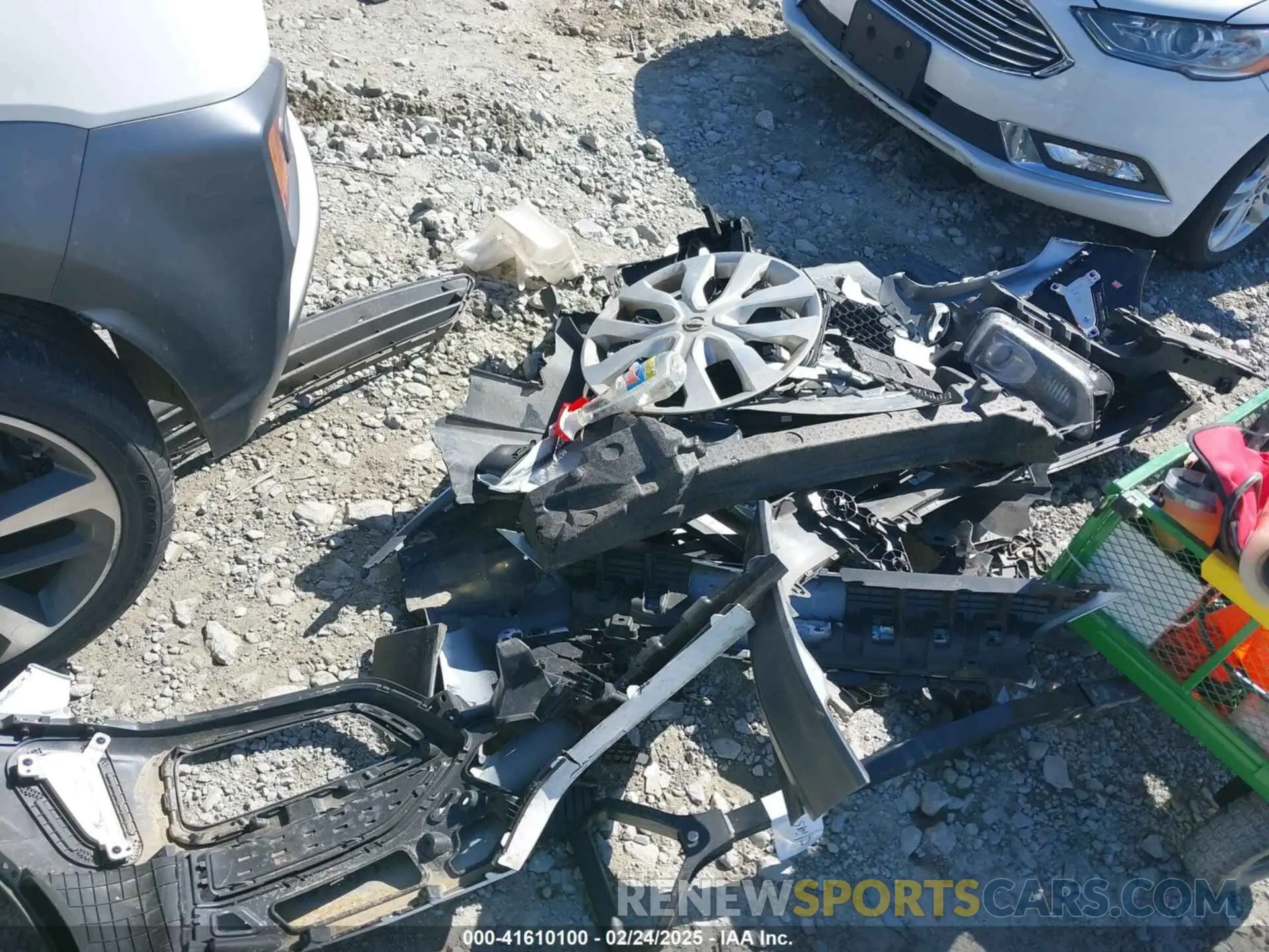 11 Photograph of a damaged car KM8K33A59MU731645 HYUNDAI KONA 2021