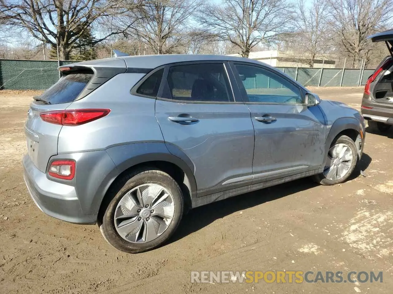 3 Photograph of a damaged car KM8K33AG0MU118640 HYUNDAI KONA 2021