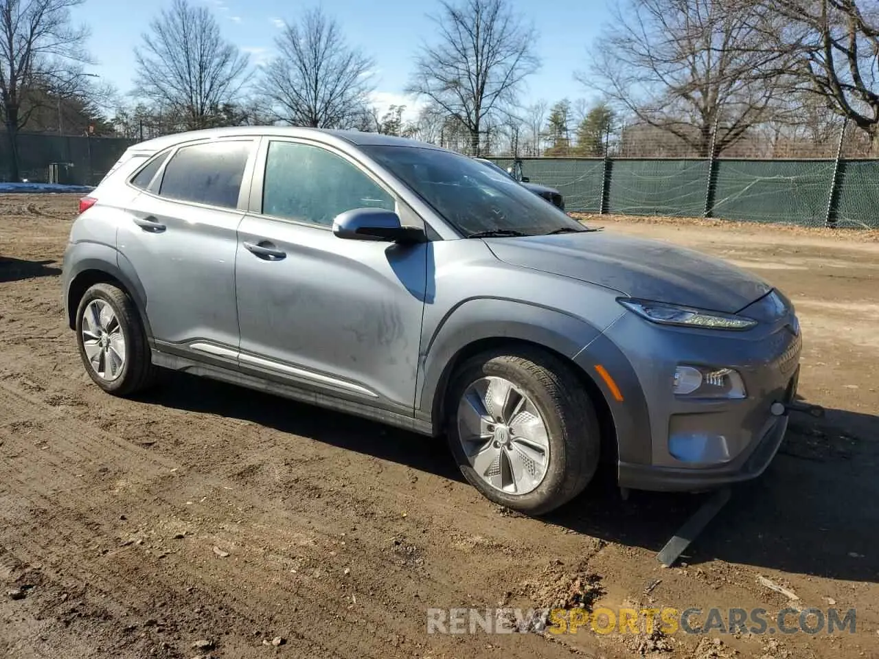 4 Photograph of a damaged car KM8K33AG0MU118640 HYUNDAI KONA 2021