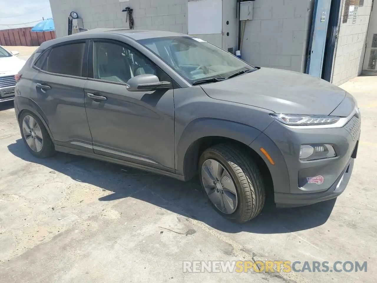 4 Photograph of a damaged car KM8K33AG1MU100356 HYUNDAI KONA 2021