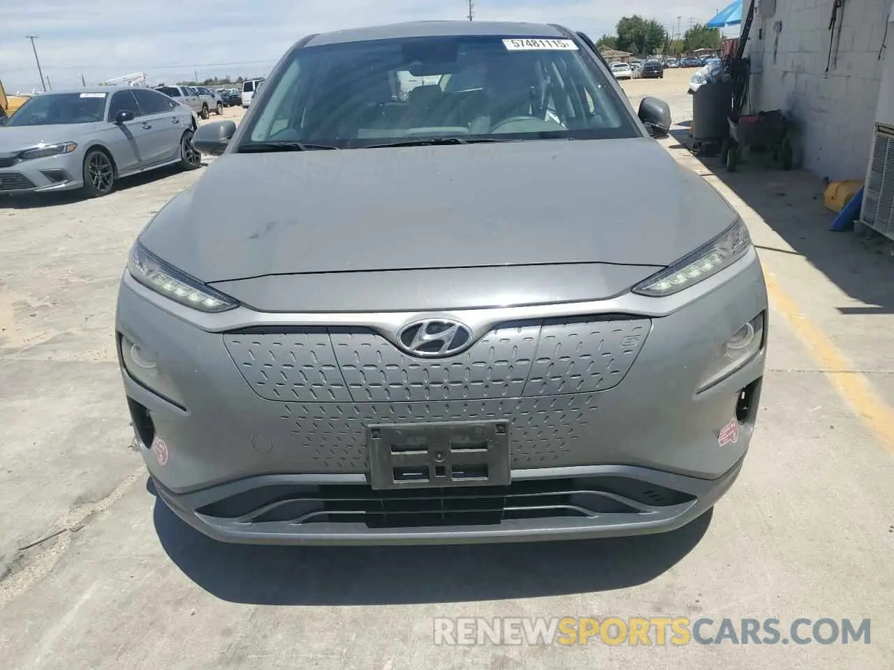 5 Photograph of a damaged car KM8K33AG1MU100356 HYUNDAI KONA 2021
