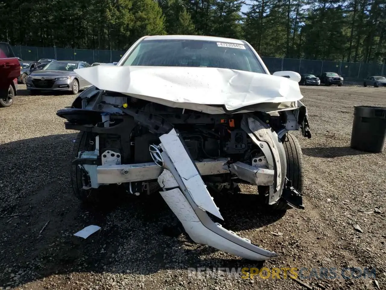 5 Photograph of a damaged car KM8K33AG1MU128500 HYUNDAI KONA 2021