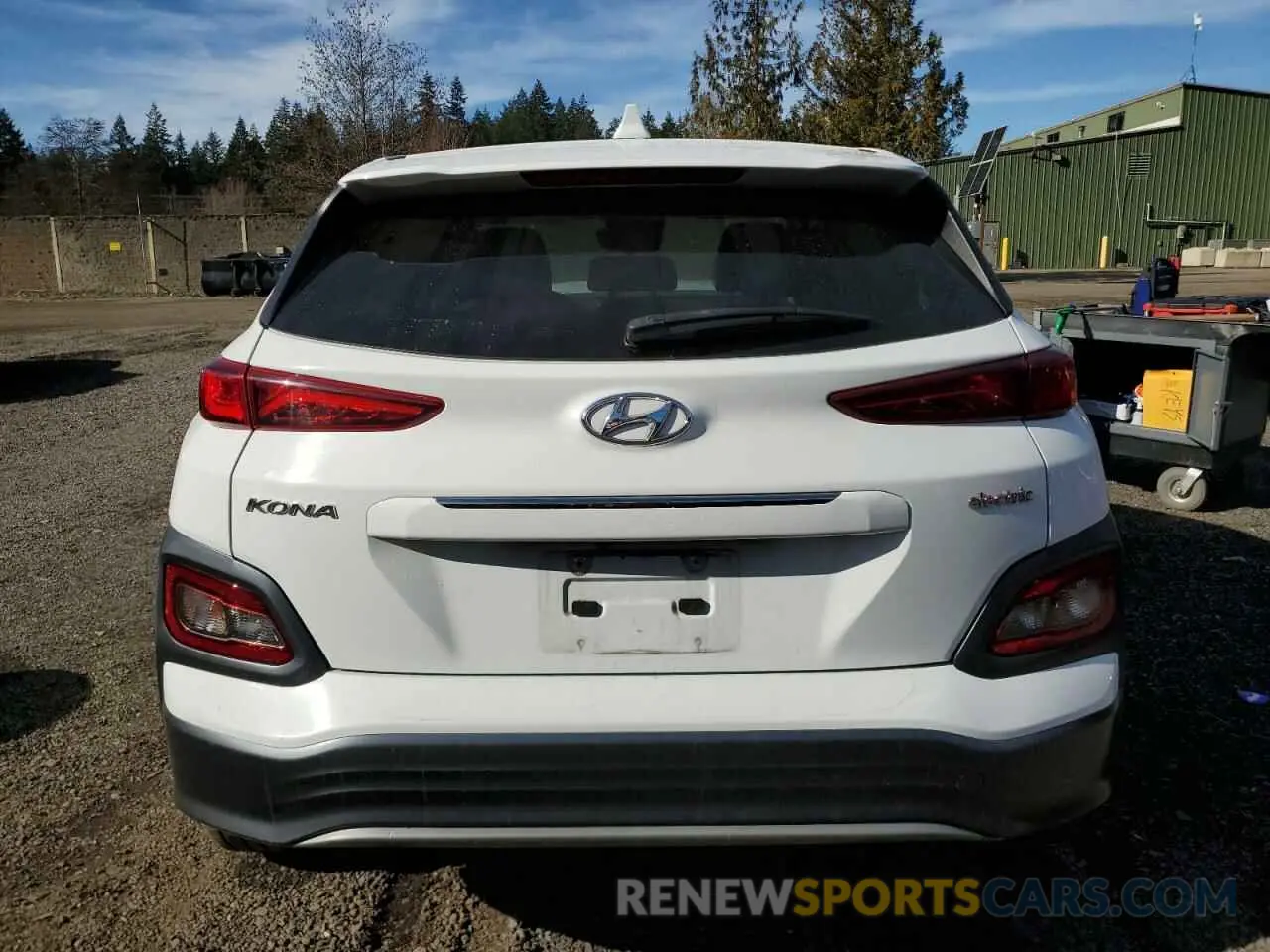 6 Photograph of a damaged car KM8K33AG1MU128500 HYUNDAI KONA 2021