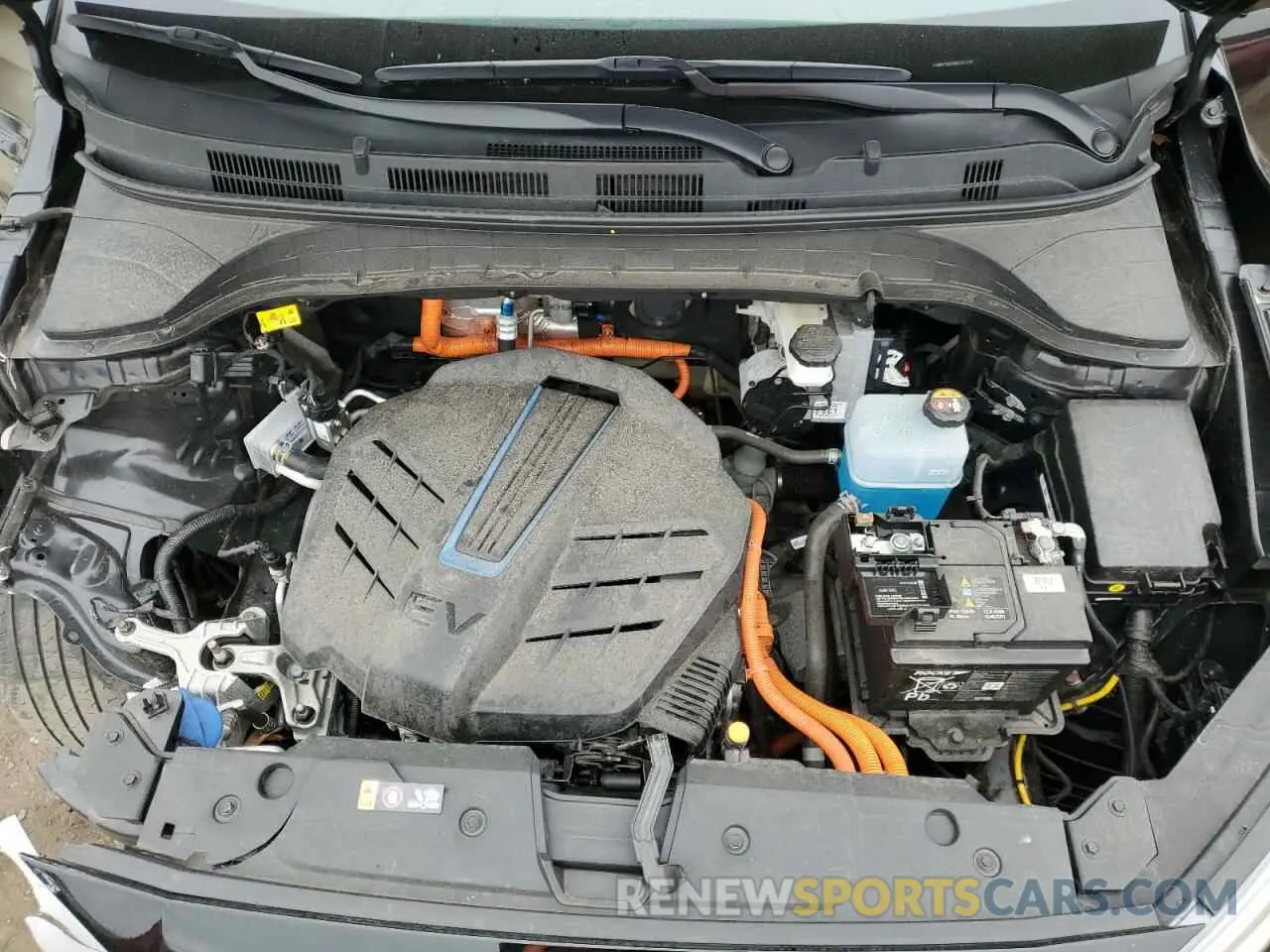 14 Photograph of a damaged car KM8K33AG5MU121176 HYUNDAI KONA 2021
