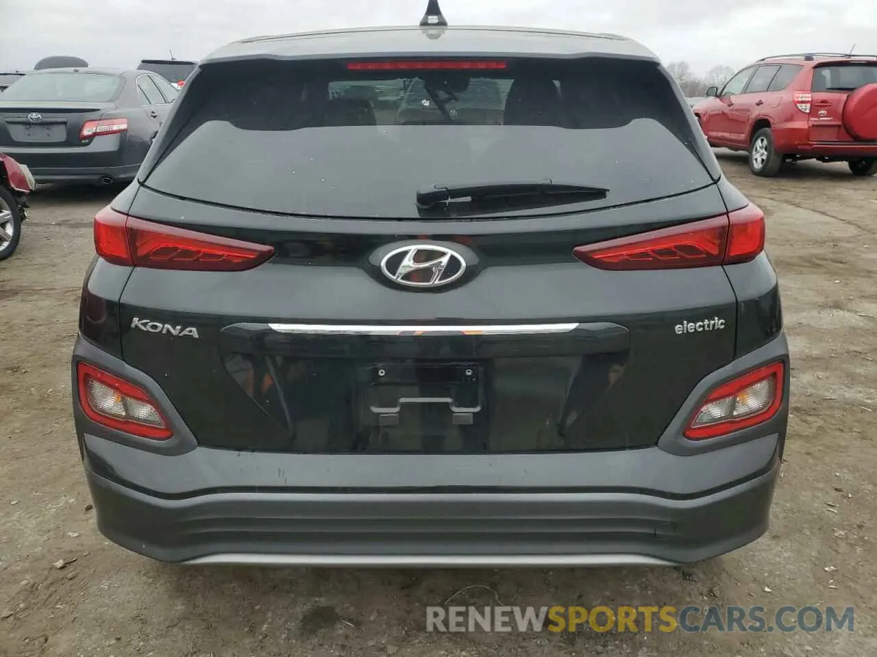6 Photograph of a damaged car KM8K33AG5MU121176 HYUNDAI KONA 2021