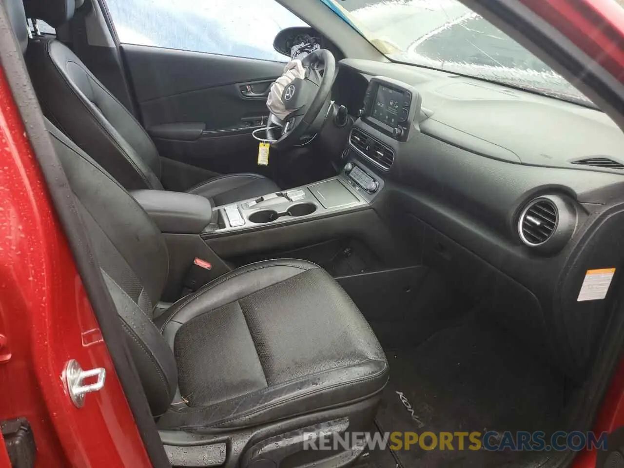 7 Photograph of a damaged car KM8K33AG7MU103164 HYUNDAI KONA 2021