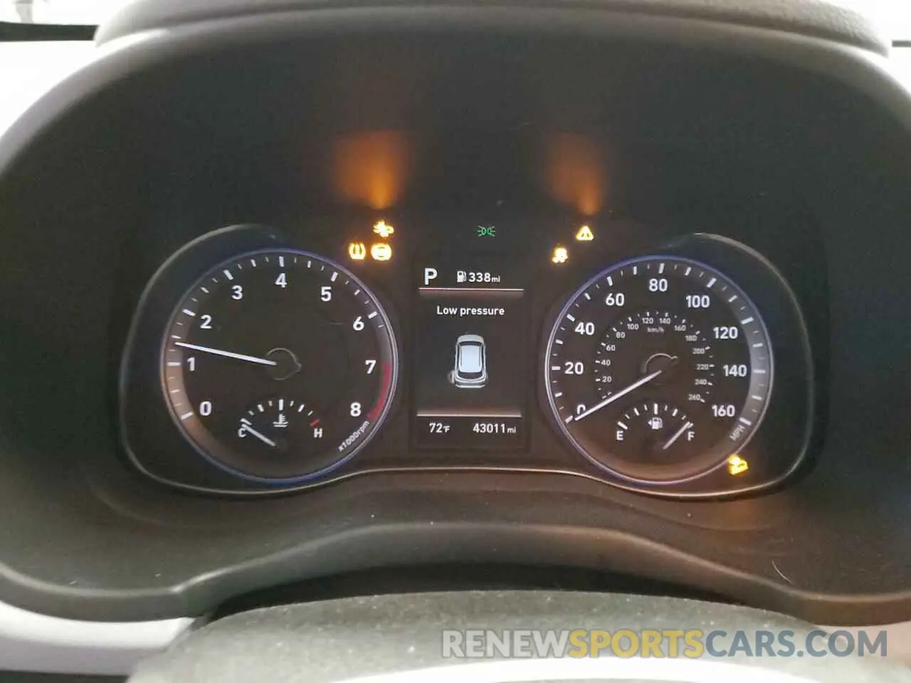 9 Photograph of a damaged car KM8K3CA50MU612642 HYUNDAI KONA 2021