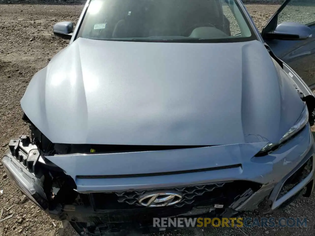 11 Photograph of a damaged car KM8K3CA50MU723174 HYUNDAI KONA 2021