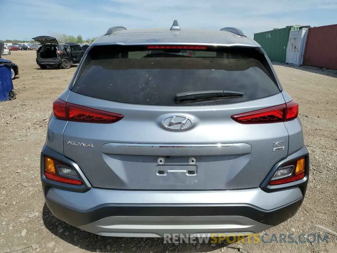 6 Photograph of a damaged car KM8K3CA50MU723174 HYUNDAI KONA 2021