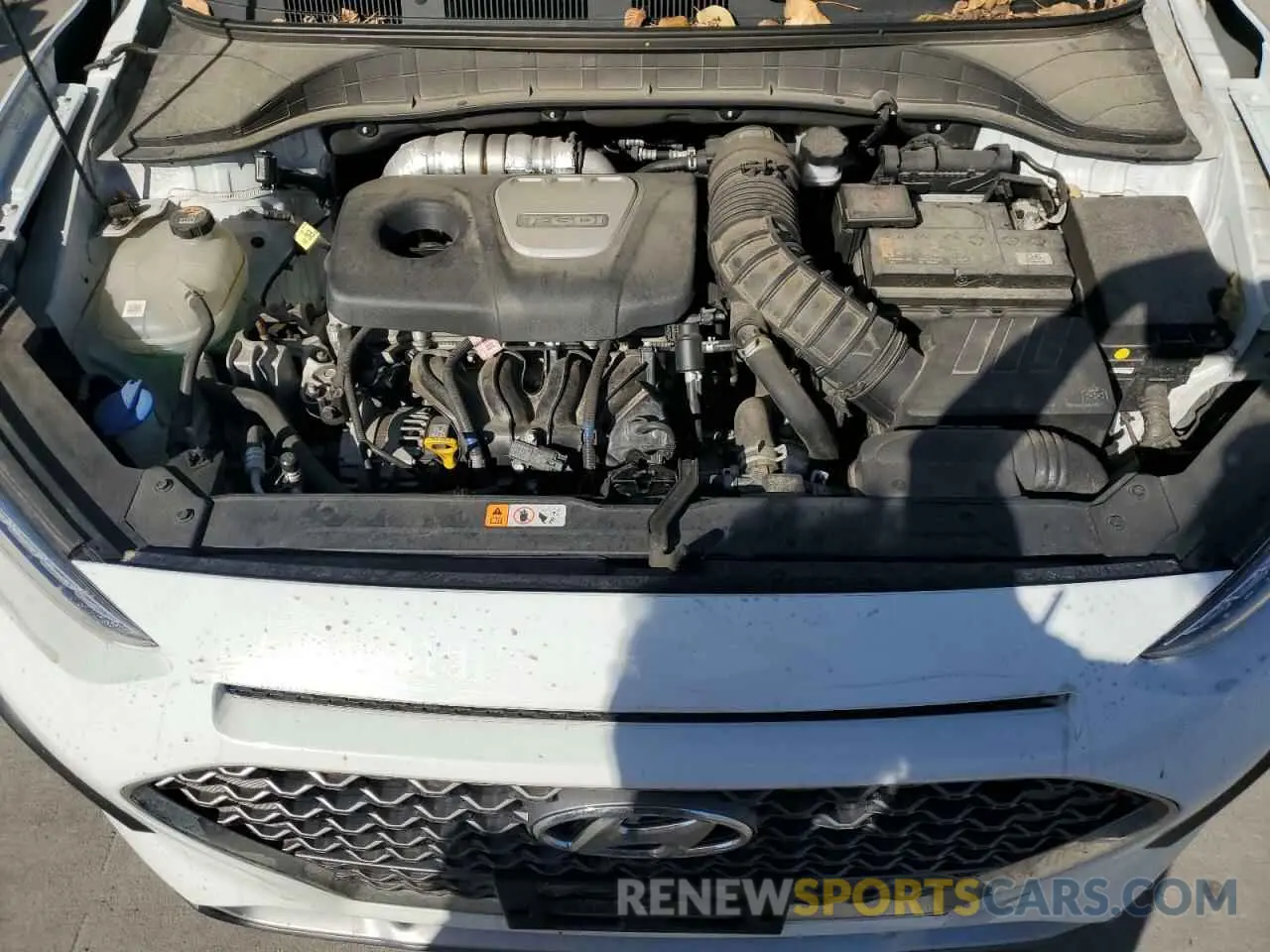 12 Photograph of a damaged car KM8K3CA51MU630521 HYUNDAI KONA 2021