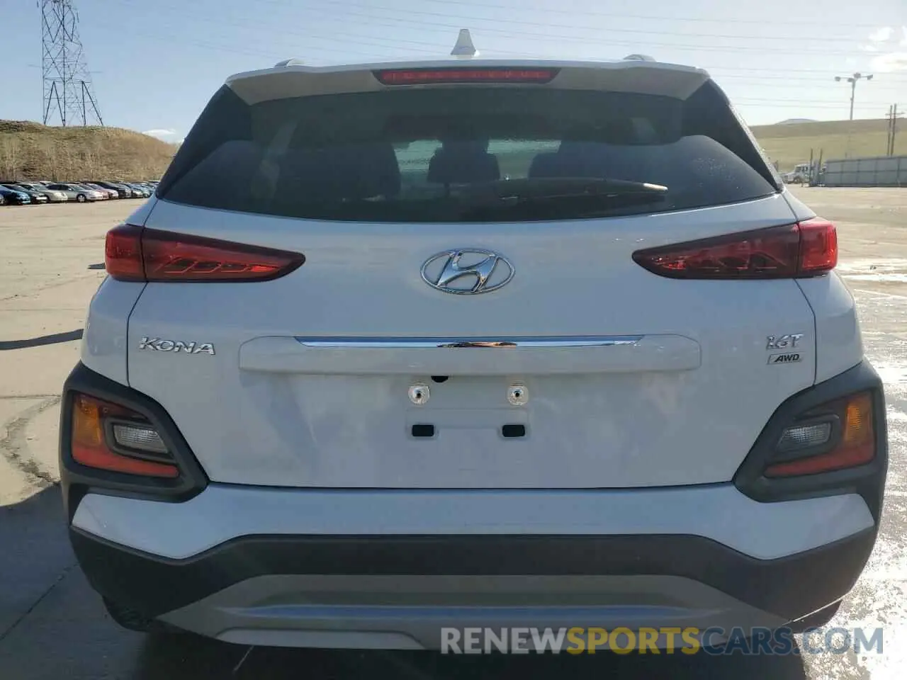 6 Photograph of a damaged car KM8K3CA51MU630521 HYUNDAI KONA 2021