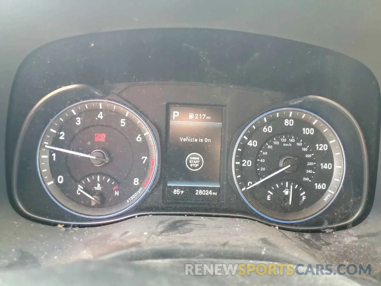 9 Photograph of a damaged car KM8K3CA51MU630521 HYUNDAI KONA 2021