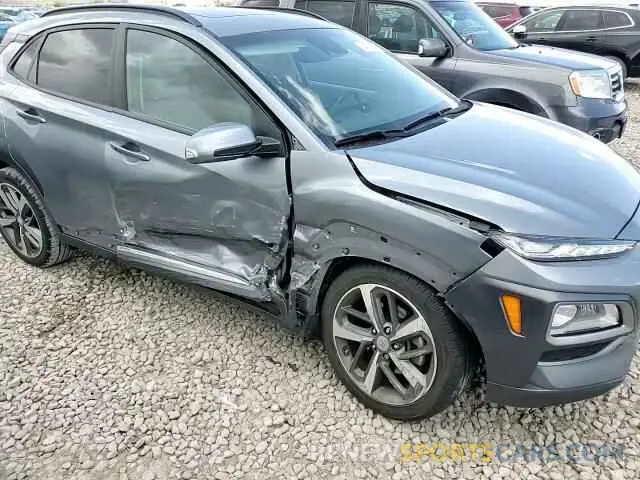 14 Photograph of a damaged car KM8K3CA51MU659243 HYUNDAI KONA 2021