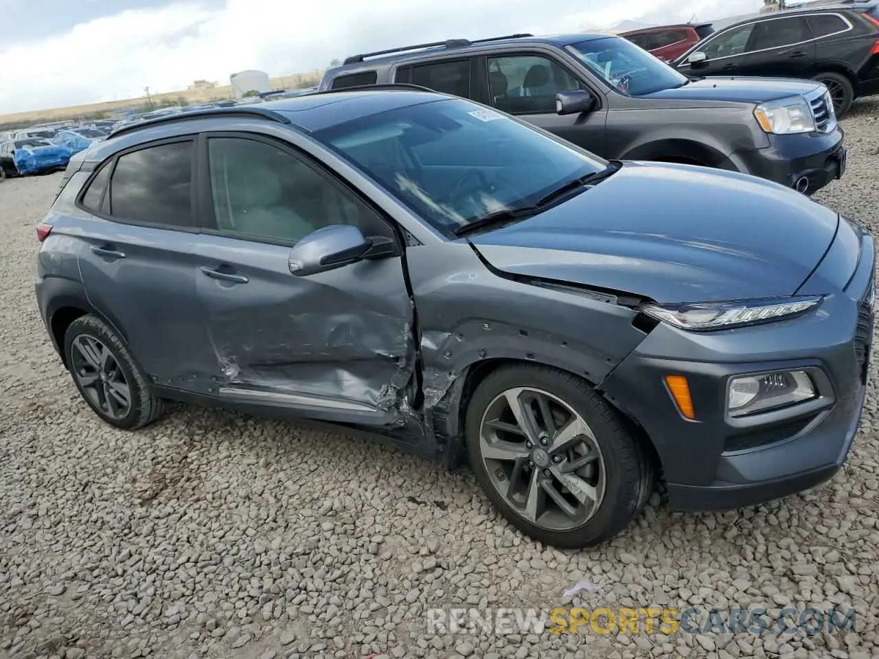 4 Photograph of a damaged car KM8K3CA51MU659243 HYUNDAI KONA 2021