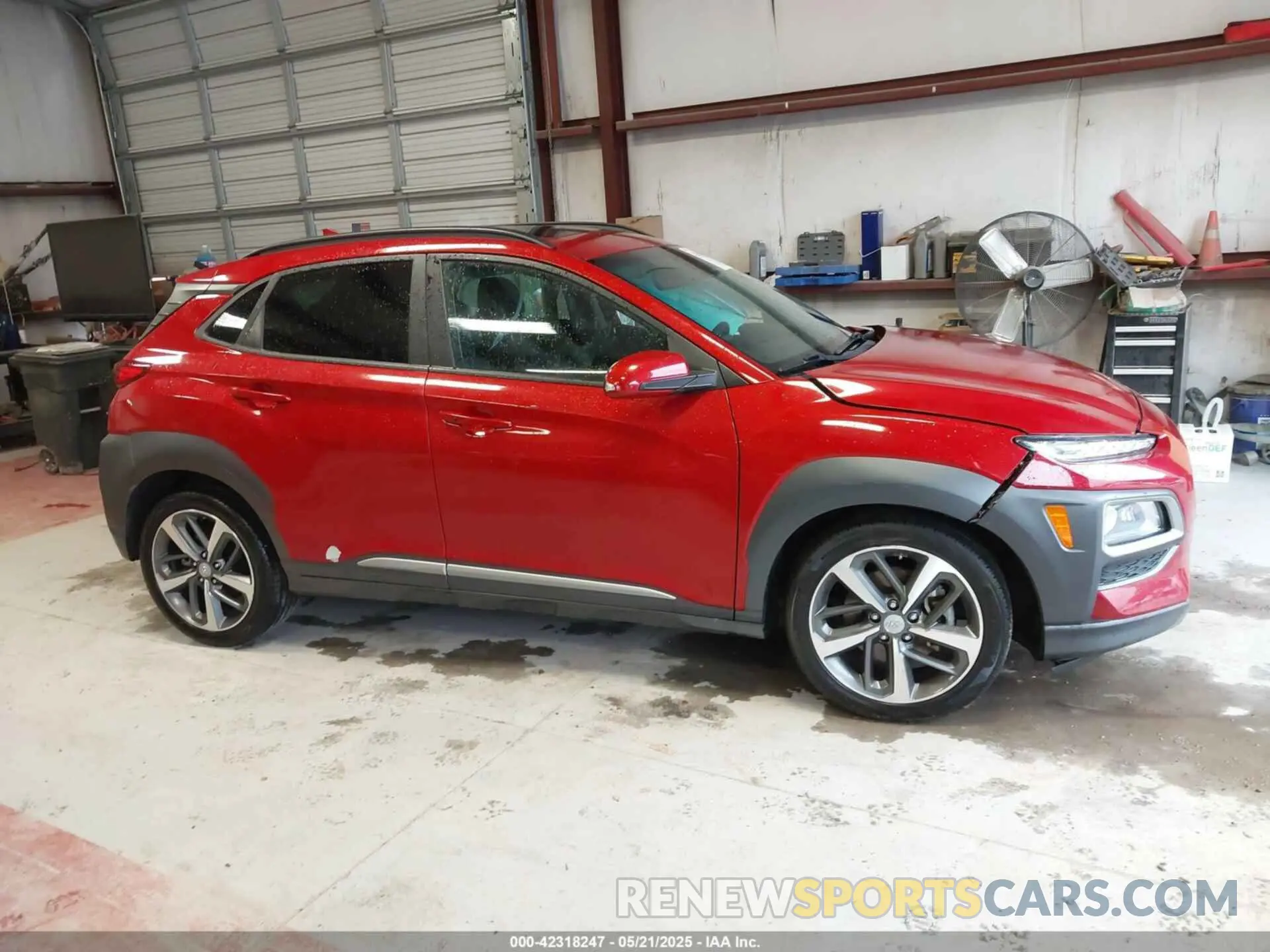 13 Photograph of a damaged car KM8K3CA51MU671506 HYUNDAI KONA 2021