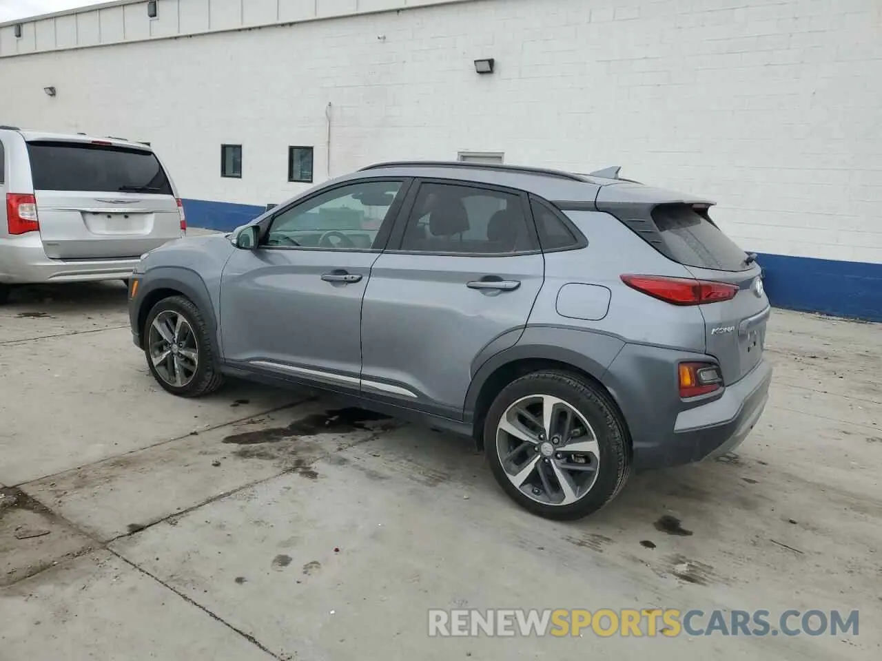2 Photograph of a damaged car KM8K3CA51MU692033 HYUNDAI KONA 2021
